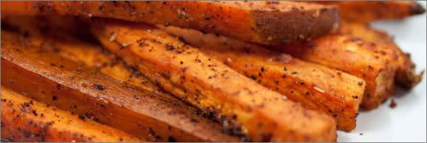 Beanos Cabin Spicy Sweet Potato Fries