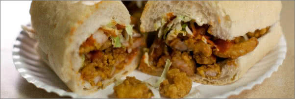 Domilises Shrimp Po Boy