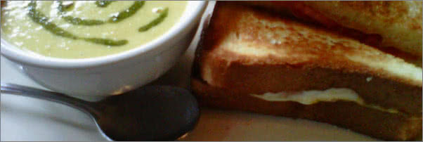 EAT Cafe Grilled Cheese Sandwich