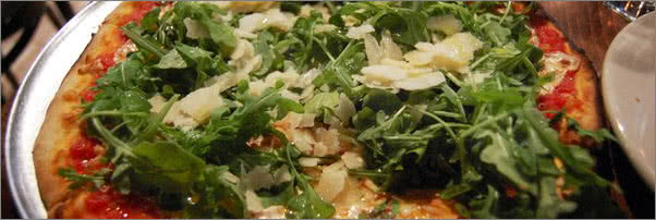 Graziella Arugula and Parmesan Pizza