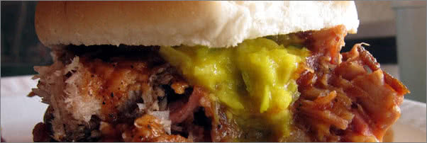 Paynes Chopped Pork BBQ Sandwich