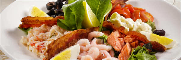 The Rotunda at Neiman Marcus Seafood Cobb Salad